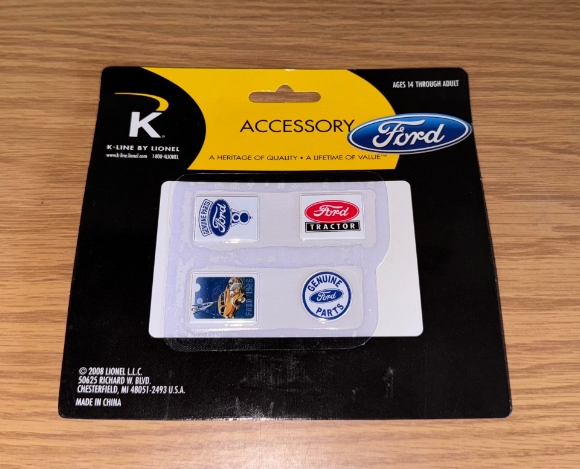 Picture of K-Line Ford Tin Sign Replica 4-pk