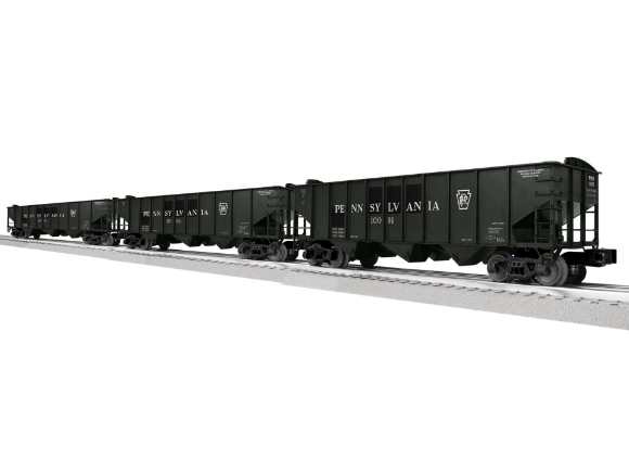 Picture of Lionel Pennsylvania 3-Bay Hopper w/ Peaked-Ends 3-pk A