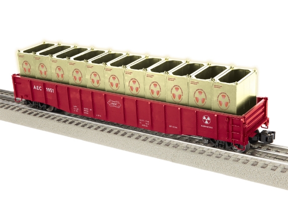 Picture of Lionel A.E.C. PS-5 Gondola w/ Canisters #1951