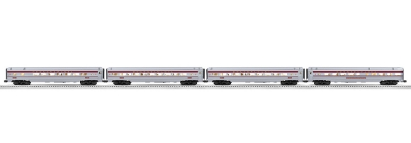 Picture of Lionel Pennsylvania Congressional 18" Aluminum Passenger Car 4-pk