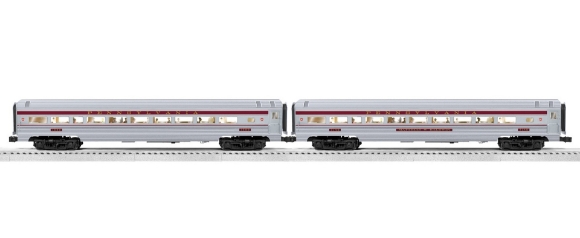 Picture of Lionel Pennsylvania Senator 18" Aluminum Passenger Car 2-pk