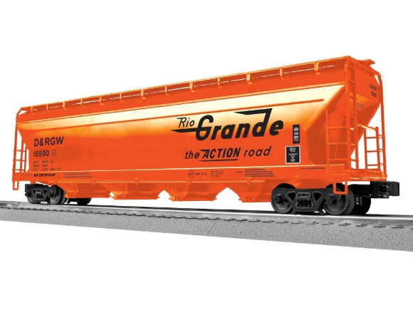 Picture of Lionel Denver & Rio Grande 4-Bay Centerflow Hopper #15590