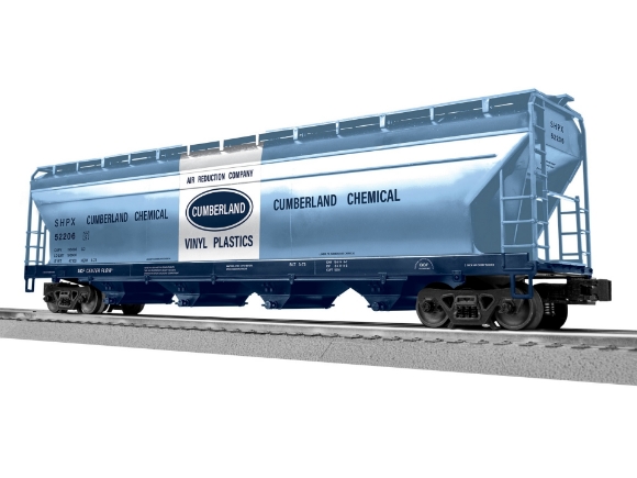 Picture of Lionel Cumberland Chemical 4-Bay Centerflow Hopper #52206