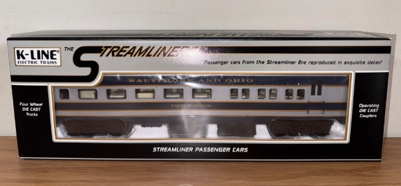 Picture of K-Line B&O 'Martha Washington' Streamliner Diner Car
