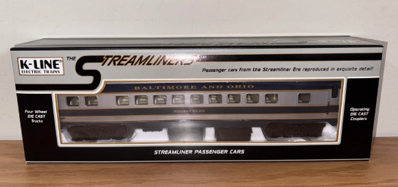 Picture of K-Line B&O 'Woodrow Wilson' Streamliner Diner Car 