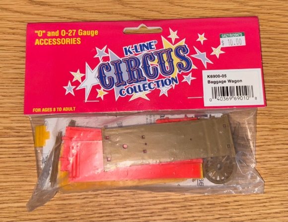 Picture of K-Line Circus Baggage Wagon Kit 