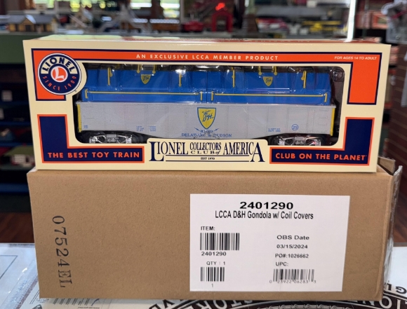 Picture of LCCA Delaware & Hudson Gondola w/ Coil Covers