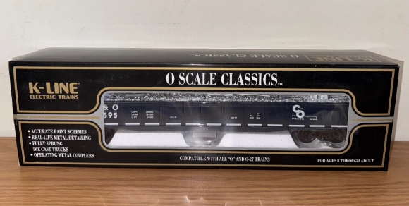 Picture of K-Line C&O Scale Die-Cast Gondola #32595