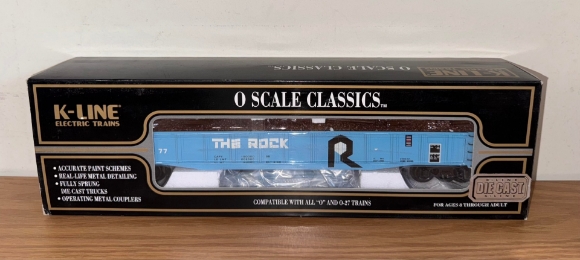 Picture of K-Line Rock Island Die-Cast Gondola w/ Scrap Load