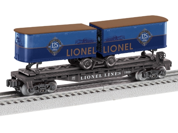 Picture of Lionel 125th Anniversary Flatcar w/ Piggyback Trailers
