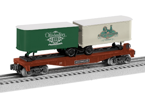 Picture of Lionel Harry Potter Hogsmeade Flatcar w/ Piggyback Trailers   