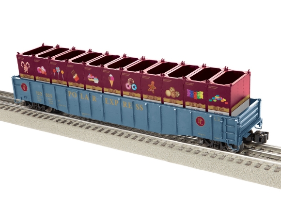 Picture of Lionel Polar Express PS-5 Gondola w/ Cannisters 