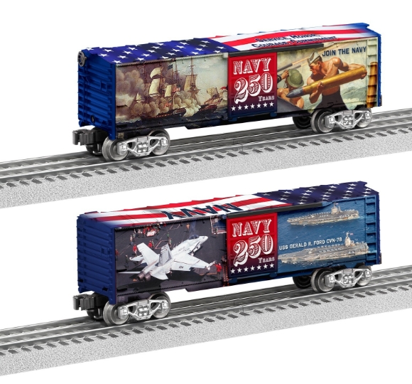 Picture of Lionel U.S. Navy 250th Anniversary Boxcar