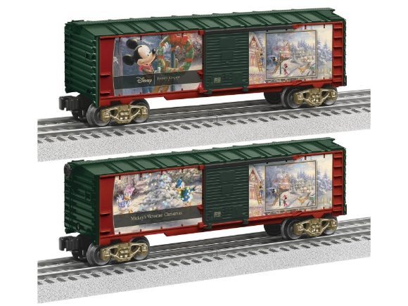 Picture of Lionel Thomas Kinkade - Mickey's Victorian Christmas Boxcar