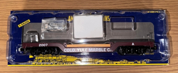 Picture of TCA 2007 Colorado Yule & Marble Co. Flatcar w/ Load