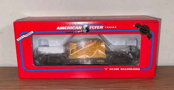 Picture of CSX Depressed Flatcar w/ Generator Load