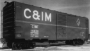 Picture of Lionel Chicago & Illinois Midland 'FreightSounds' PS-1 Boxcar #1656