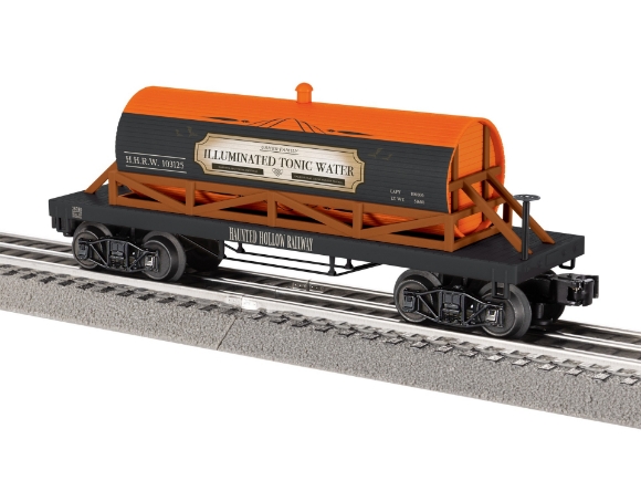 Picture of Lionel Halloween 'Haunted Hollow Railway' Tonic Water Wooden Tank Car