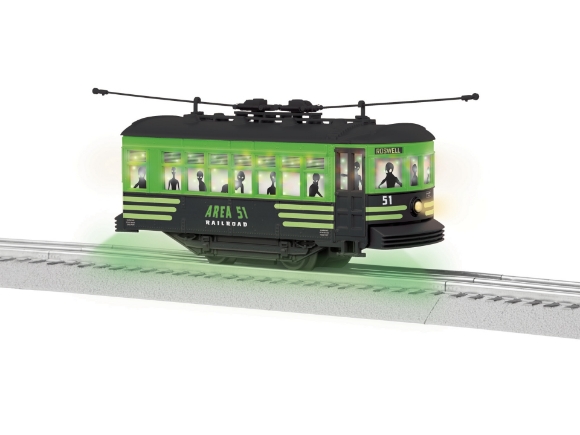 Picture of Lionel Area 51 Alien Lighted Trolley