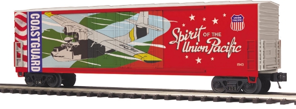 Picture of MTH Premier Union Pacific 'Coast Guard' 50' Double-Door Boxcar