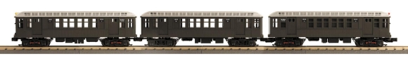 Picture of MTH RailKing Metropolitan Transportation 'Q-Type' 3-Car Subway Set (non-powered) 