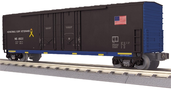 Picture of MTH RailKing Norfolk Southern (Veterans) 50' Double-Door Boxcar