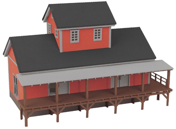 Picture of MTH RailKing Thomas & Son's Feed Dry Good Transfer Warehouse 