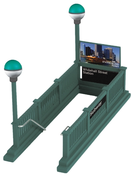 Picture of MTH RailKing Subway Entrance (Whitehall Street Station)