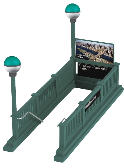 Picture of MTH RailKing Subway Entrance (21st Street - Van Alst Station)
