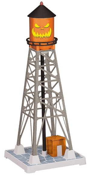 Picture of MTH RailKing Halloween #193 Industrial Water Tower w/ LED Lights