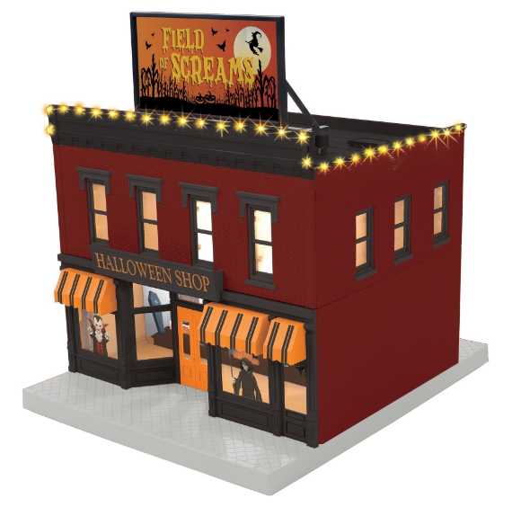 Picture of MTH RailKing Halloween 2-Story Building w/ LED Lights