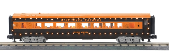 Picture of MTH RailKing Halloween 60' Coach Passenger Car w/ LEDs