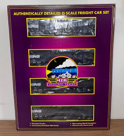 Picture of MTH Premier Norfolk Southern 4-Car Coke Hopper Set 