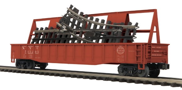 Picture of MTH Premier New York Central Gondola w/ ScaleTrax O-31 Switch 
