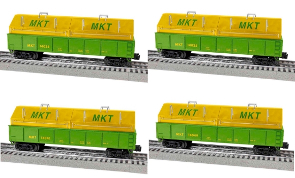 Picture of Lionel MKT Coil Gondola 4-pk 