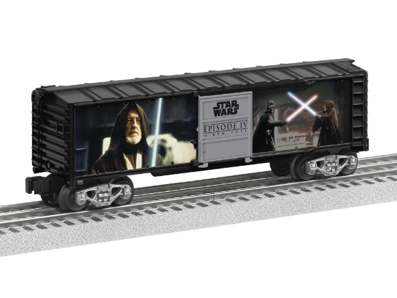 Picture of Lionel STAR WARS 'Lightsaber Series' Darth Vader v. Obi-Wan Kenobi Boxcar