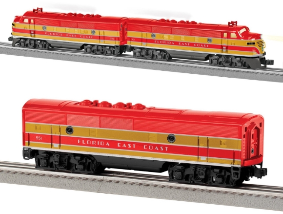 Picture of Lionel Florida East Coast F-3 'ABA' Diesel Set (2534070/2534079)