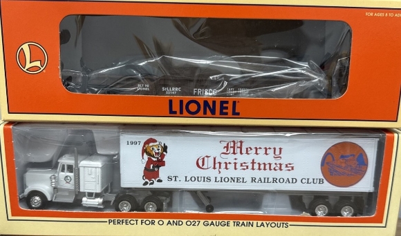 Picture of Frisco Flatcar w/#52136a Xmas Truck