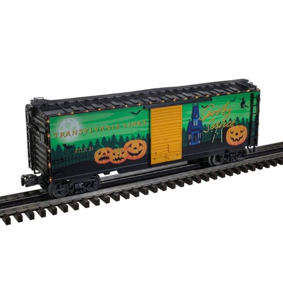 Picture of ATLAS Premier Halloween Lighted 40' Boxcar w/ 6' Door  