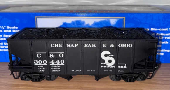 Picture of ATLAS Chesapeake & Ohio 55-Ton Fishbelly Hopper #300449