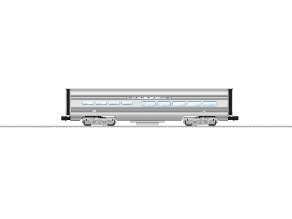 Picture of Lionel Santa Fe 15" Aluminum 'StationSounds' Diner Car