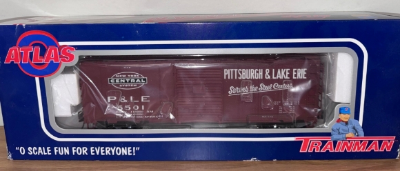 Picture of ATLAS 'Trainman' P&LE 40' Sliding Door Boxcar #5501