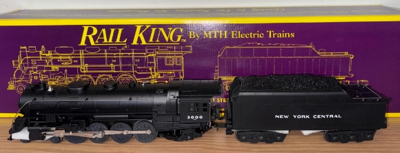 Picture of MTH RailKing New York Central 4-8-2 'Mohawk' Locomotive w/ whistle 