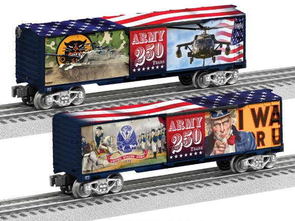 Picture of Lionel U.S. Army 250th Anniversary Boxcar