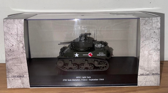 Picture of ATLAS (1:43) U.S. Army M5A1 Light Tank (France, September 1944)