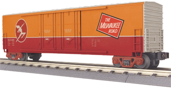 Picture of MTH RailKing Milwaukee Road 50' Double-Door Boxcar
