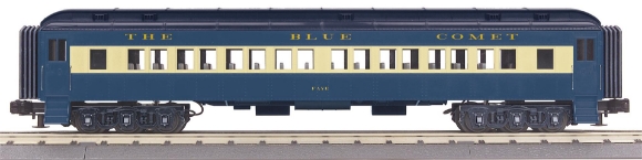 Picture of MTH RailKing Jersey Central "Blue Comet" Madison Coach Passenger Car