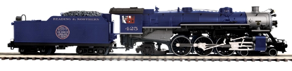 Picture of MTH Premier Reading & Northern 4-6-2 Heavy Pacific Locomotive 