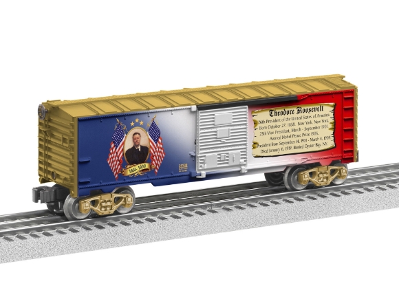 Picture of Theodore Roosevelt Presidental Boxcar