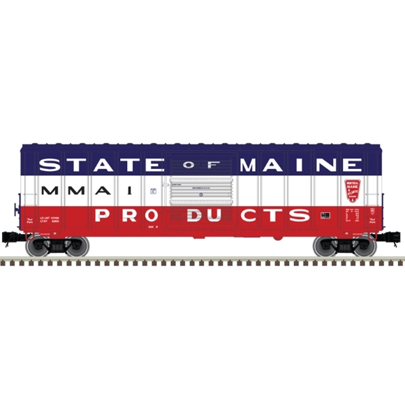 Picture of ATLAS Premier Montreal, Maine & Atlantic (State of Maine) PS-5344 Boxcar 